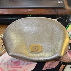 RALPH LAUREN | Excellent Condition Leather cosmetic bag